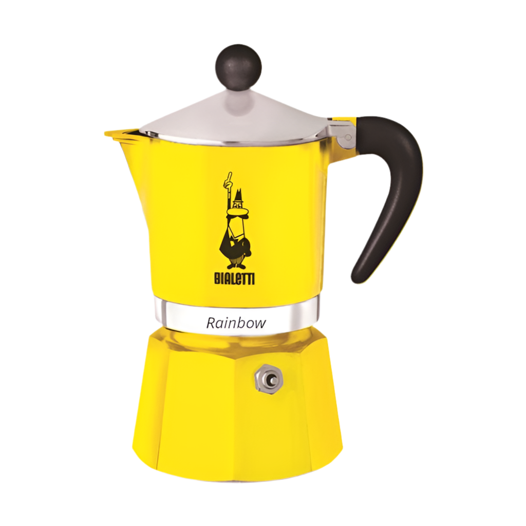 Bialetti • 3 Cup Espresso Maker • Yellow