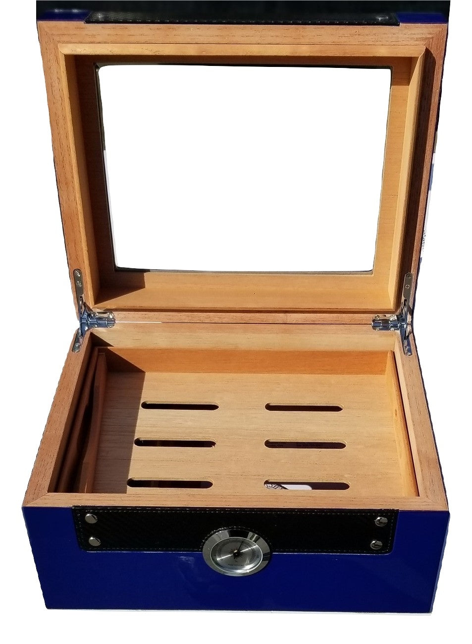 Blue Button Humidor