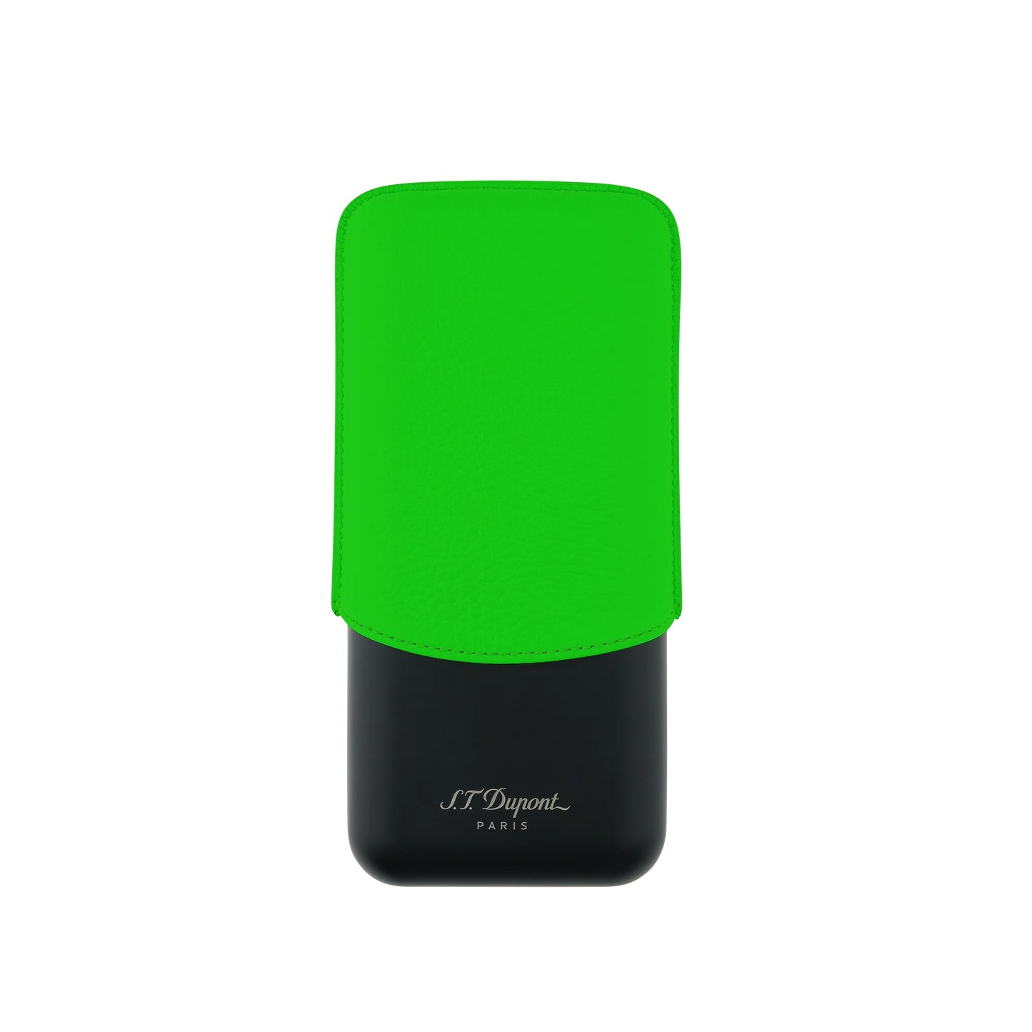 S.T. DuPont • Cigar Case • Green Fluo