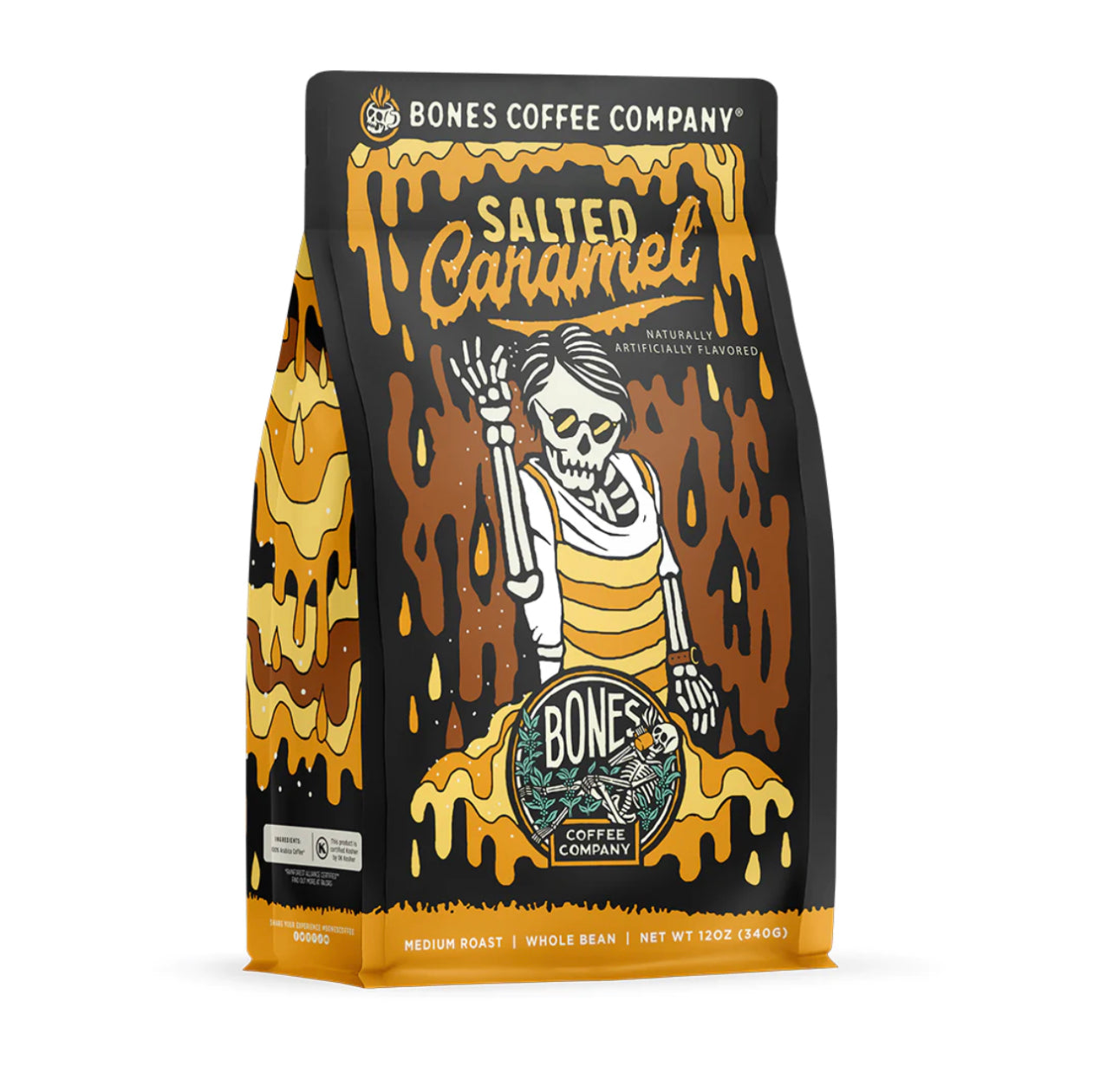 Bones Coffee Company • Salted Carmel • 12oz