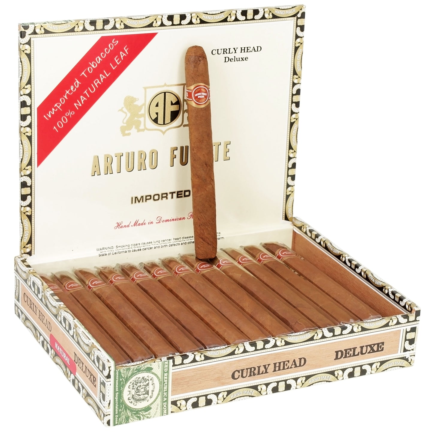 Arturo Fuente • Curly Head Deluxe Natural