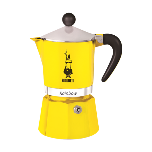 Bialetti • 3 Cup Espresso Maker • Yellow