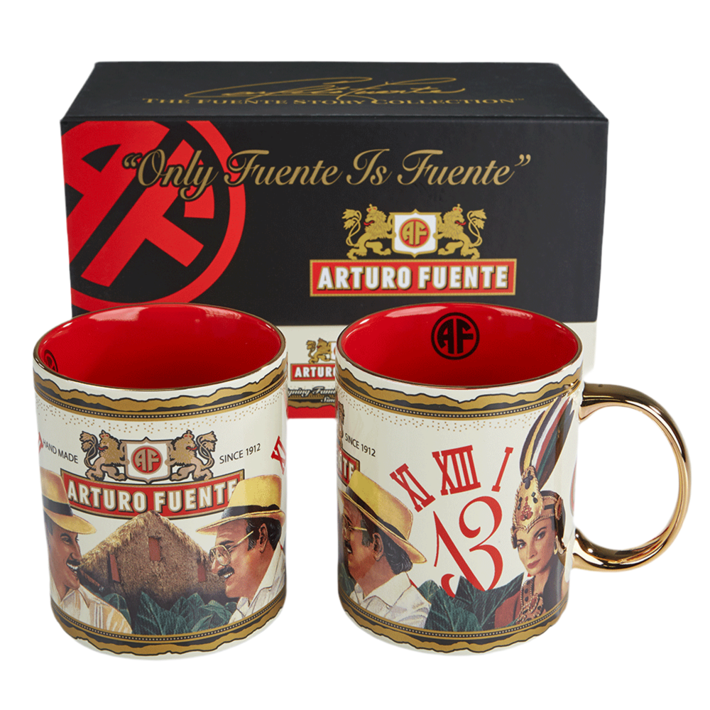 Arturo Fuente • Coffee Mugs • 2pc