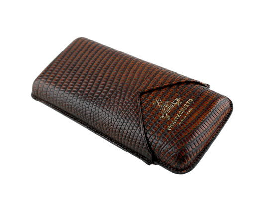 Montecristo • Leather Cigar Pouch • 3 cigar