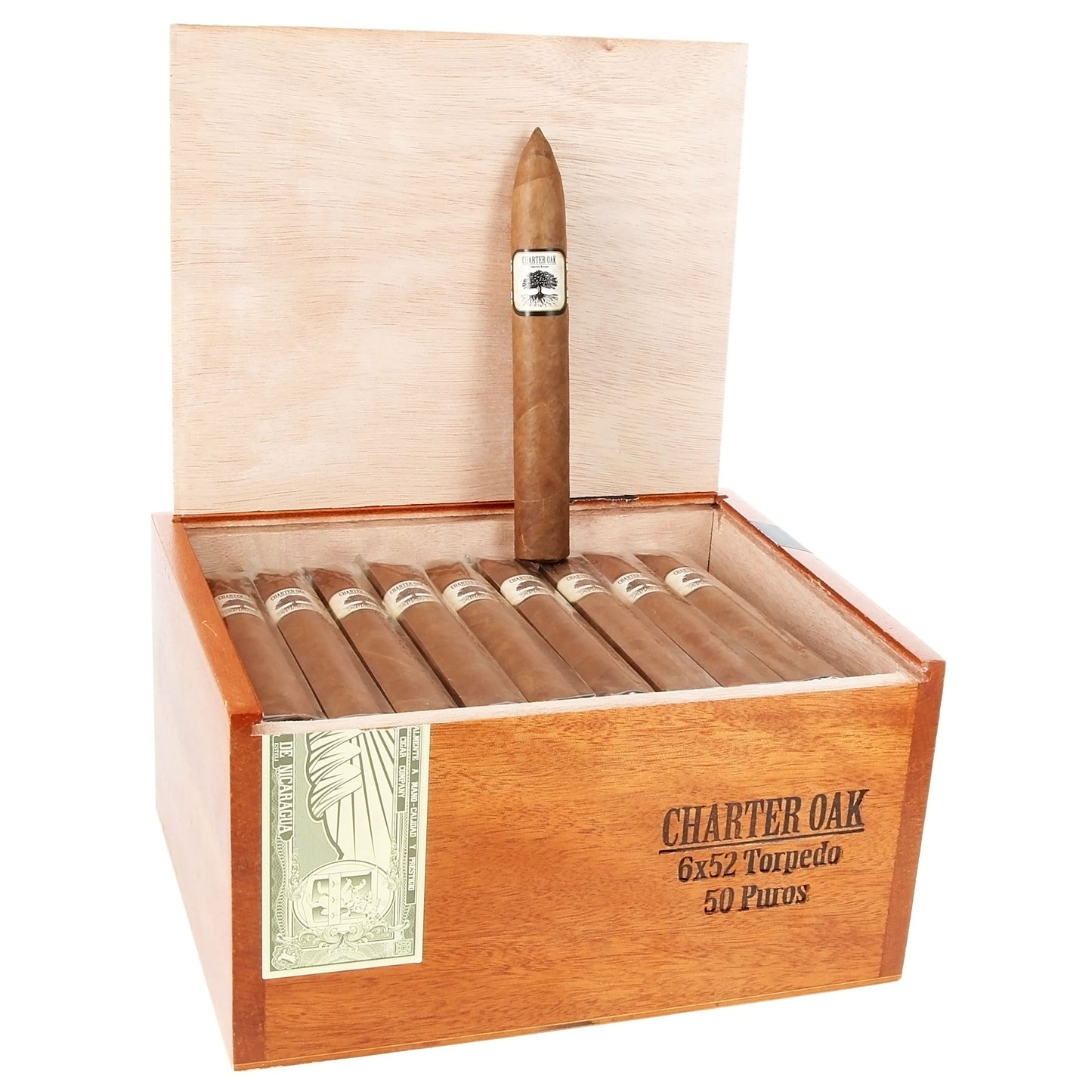 Foundation • Charter Oak Habano • Torpedo