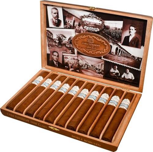 Casa Turrent • 1880 Claro • Double Robusto