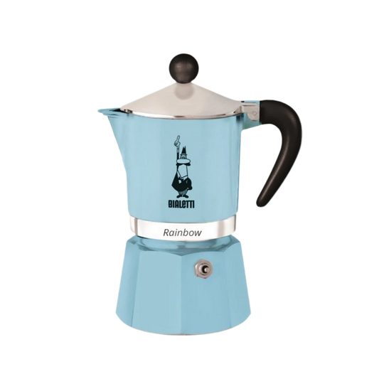 Bialetti • 3 Cup Espresso Maker • Light Blue