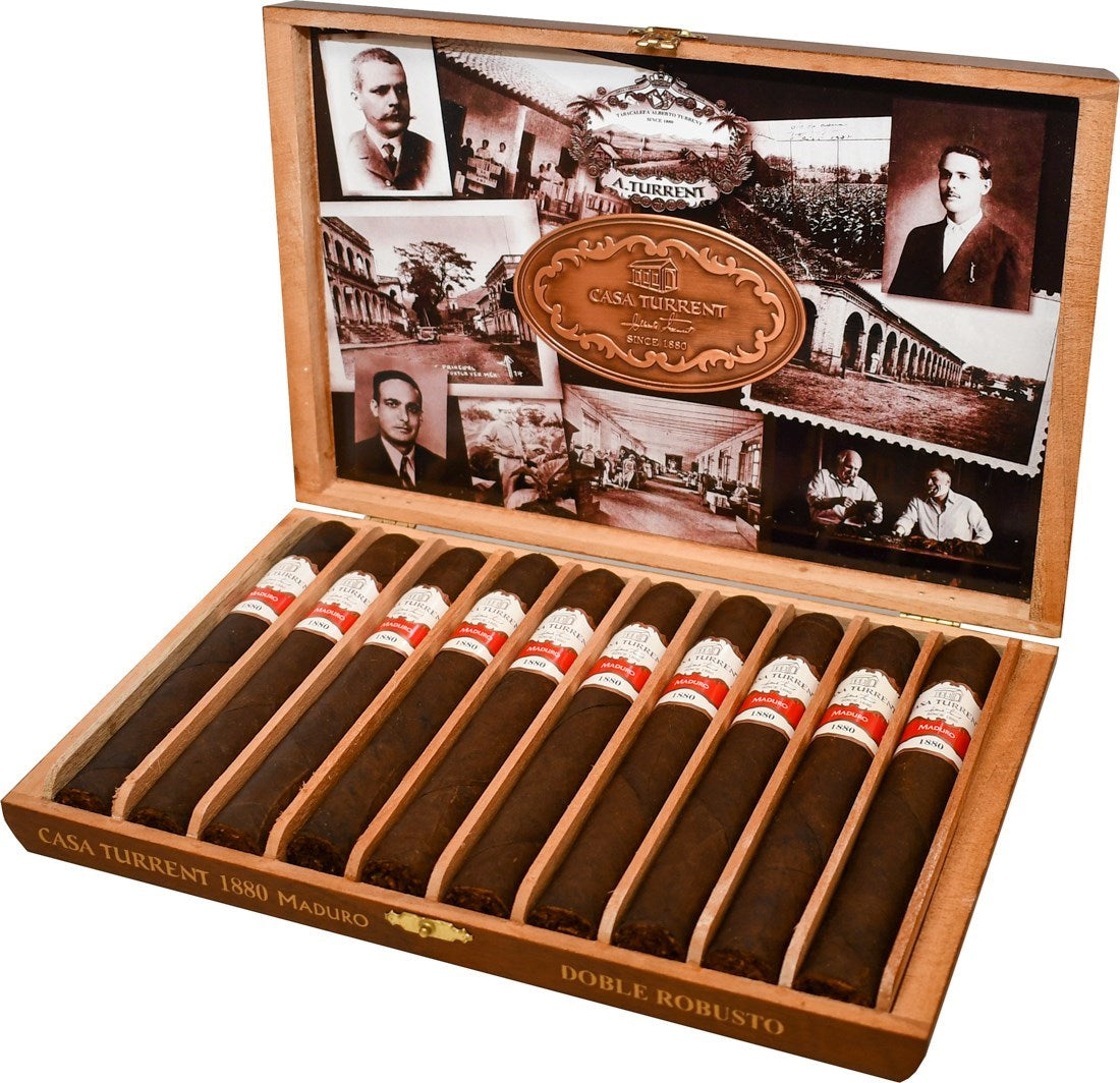 Casa Turrent • 1880 Maduro • Double Robusto