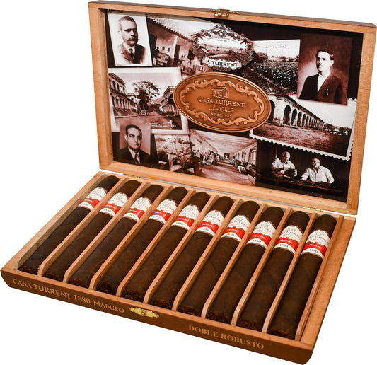 Casa Turrent • 1880 Maduro • Double Robusto