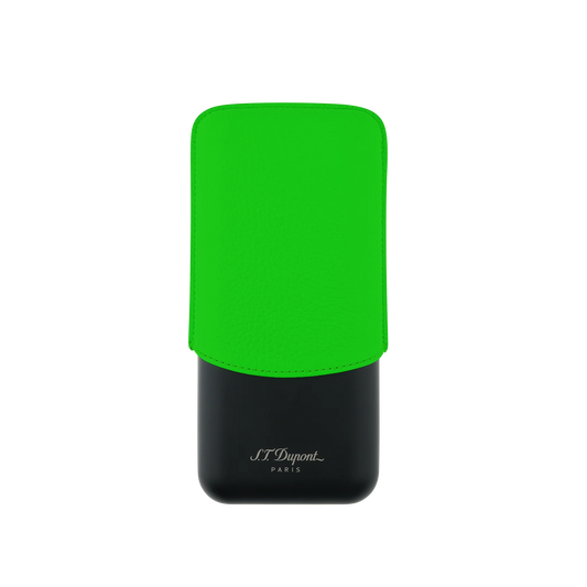 S.T. DuPont • Cigar Case • Green Fluo